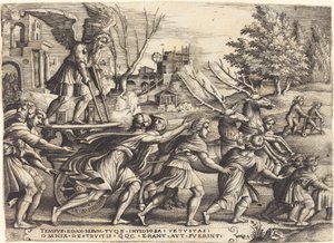 Triumf czasu autorstwa Georg Pencz