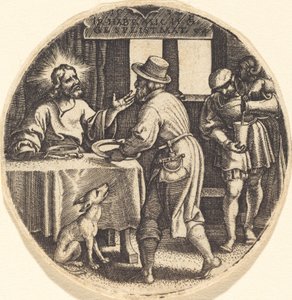 Nakarmić głodnych autorstwa Georg Pencz