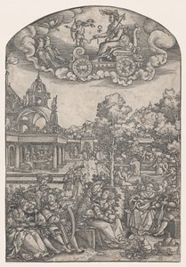 Wenus z Siedmiu Planet. autorstwa Georg Pencz