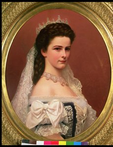 Cesarzowa Elżbieta Bawarska (1837-98) w stroju węgierskim, 1867