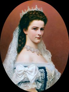 Portret cesarzowej Elżbiety Austrii (Sissi) (1837 - 1898) (malarstwo)