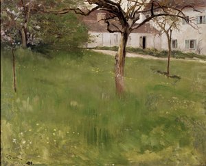 Ogród w Grez, 1884