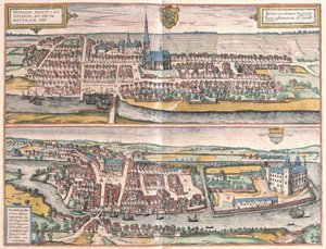 Husum, Niemcy, ilustracja z