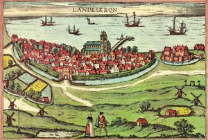 Landskrona, antyhanzeatycki port w Danii