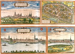Cleves, Duisburg, Emmerich, Genappe, Niemcy, Belgia