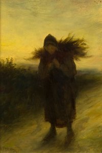 Zbieranie drewna opałowego