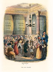 Ilustracja na ciężkie czasy autorstwa George (after) Cruikshank