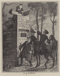 Ilustracja do Jacka Shepparda (grafika) autorstwa George (after) Cruikshank