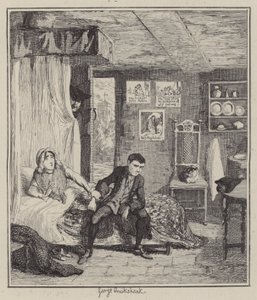 Ilustracja do Jacka Shepparda (grafika) autorstwa George (after) Cruikshank