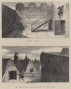 Ilustracja do Jacka Shepparda (grafika) autorstwa George (after) Cruikshank