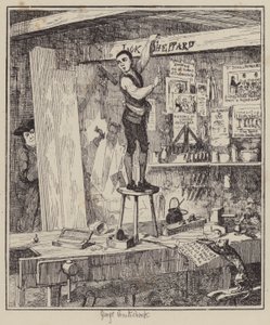 Ilustracja do Jacka Shepparda (grafika) autorstwa George (after) Cruikshank