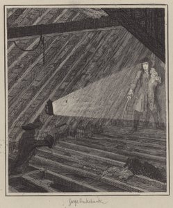 Ilustracja do Jacka Shepparda (grafika) autorstwa George (after) Cruikshank