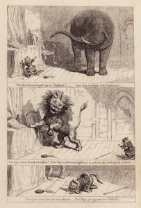 Kot w butach (grawerunek) autorstwa George (after) Cruikshank