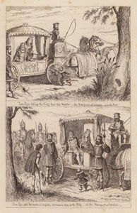 Kot w butach (grawerunek) autorstwa George (after) Cruikshank