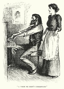 Ilustracja do Trilby autorstwa George du Maurier (grafika) autorstwa George (after) Du Maurier