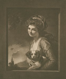 Lady Hamilton jako „Natura” (lito)