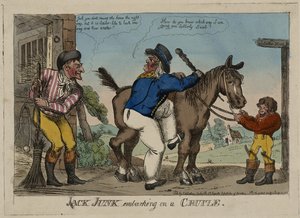 JACK JUNK Wyrusz w rejs autorstwa George (attr. to) Cruikshank