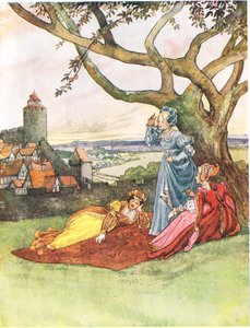 Les Trois Princesses, ilustracja z 