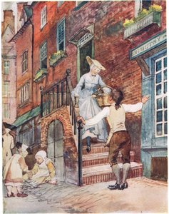 Sally w naszej alei, ilustracja z „Śpiewnika obrazkowego”, 1910