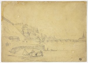 Cytadela w Namuru autorstwa George Arthur Fripp