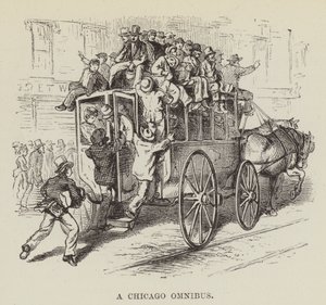 Chicago Omnibus autorstwa George Augustus Sala