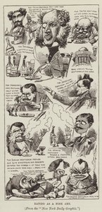 Jedzenie jako dzieło sztuki autorstwa George Augustus Sala