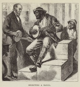 Wybór banjo autorstwa George Augustus Sala