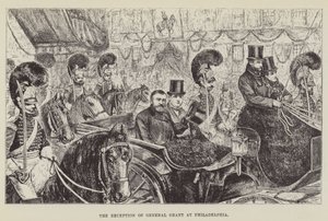 Przyjęcie General Grant w Filadelfii autorstwa George Augustus Sala