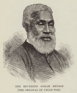 Wielebny Josiah Henson (Oryginał wuja Toma) autorstwa George Augustus Sala