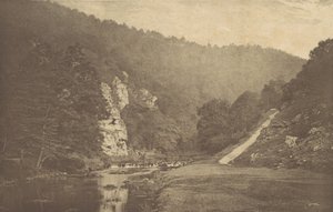W Dove Dale, lata 80. XIX wieku, druk 1888., lata 80. XIX wieku, druk 1888.