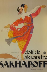 Clotilde i Alexandre Sakharoff, 1921.
