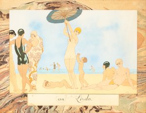 Na Lido, z Le Bonheur du Jour lub Les Graces à la Mode, 1924.
