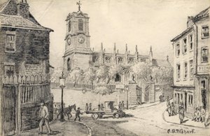 Kościół Mariacki, Gateshead 1926 autorstwa George Barclay Wishart