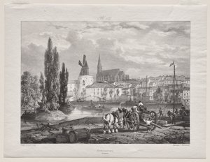Malownicze i romantyczne podróże po antycznej Francji (Languedocja II, część I): Castelnaudary autorstwa George Barnard