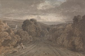 Dojazd do Hastings autorstwa George Barret Jr.