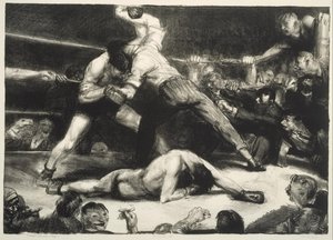 Nokaut autorstwa George Bellows