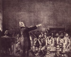 Benedykcja w Gruzji autorstwa George Bellows