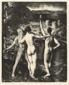Lychnis i jej synowie autorstwa George Bellows