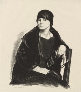 Portret pani R. autorstwa George Bellows