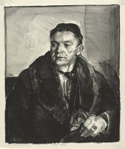 Portret Roberta Aitkena, Drugi kamień autorstwa George Bellows