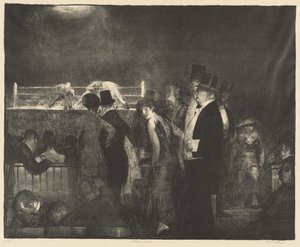 Czynności wstępne autorstwa George Bellows