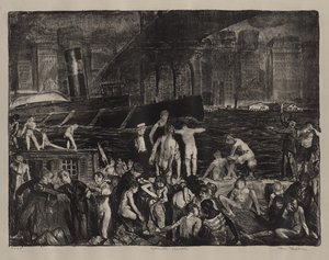Splinter Beach autorstwa George Bellows