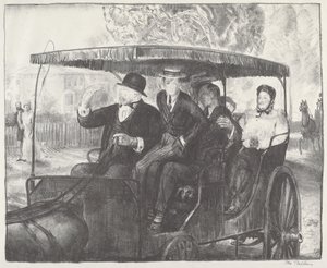 Niedziela 1897 autorstwa George Bellows