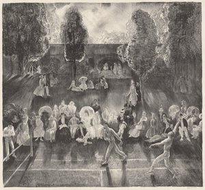 Tenis ziemny autorstwa George Bellows