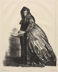 Aktorka autorstwa George Bellows