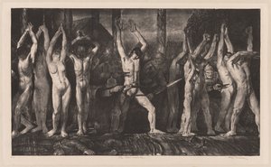 Barykada, Drugi Kamień autorstwa George Bellows