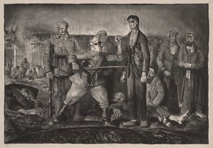 Sprawa sierżanta Delaneya autorstwa George Bellows