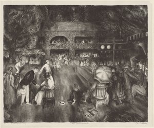 Turniej autorstwa George Bellows