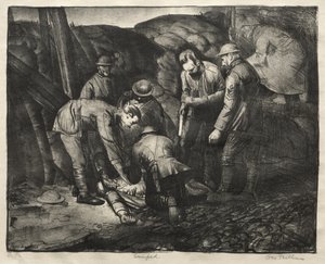 Seria „Wojna”: „Sniped” autorstwa George Bellows
