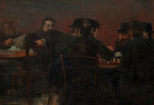 Szachiści autorstwa George Benjamin Luks
